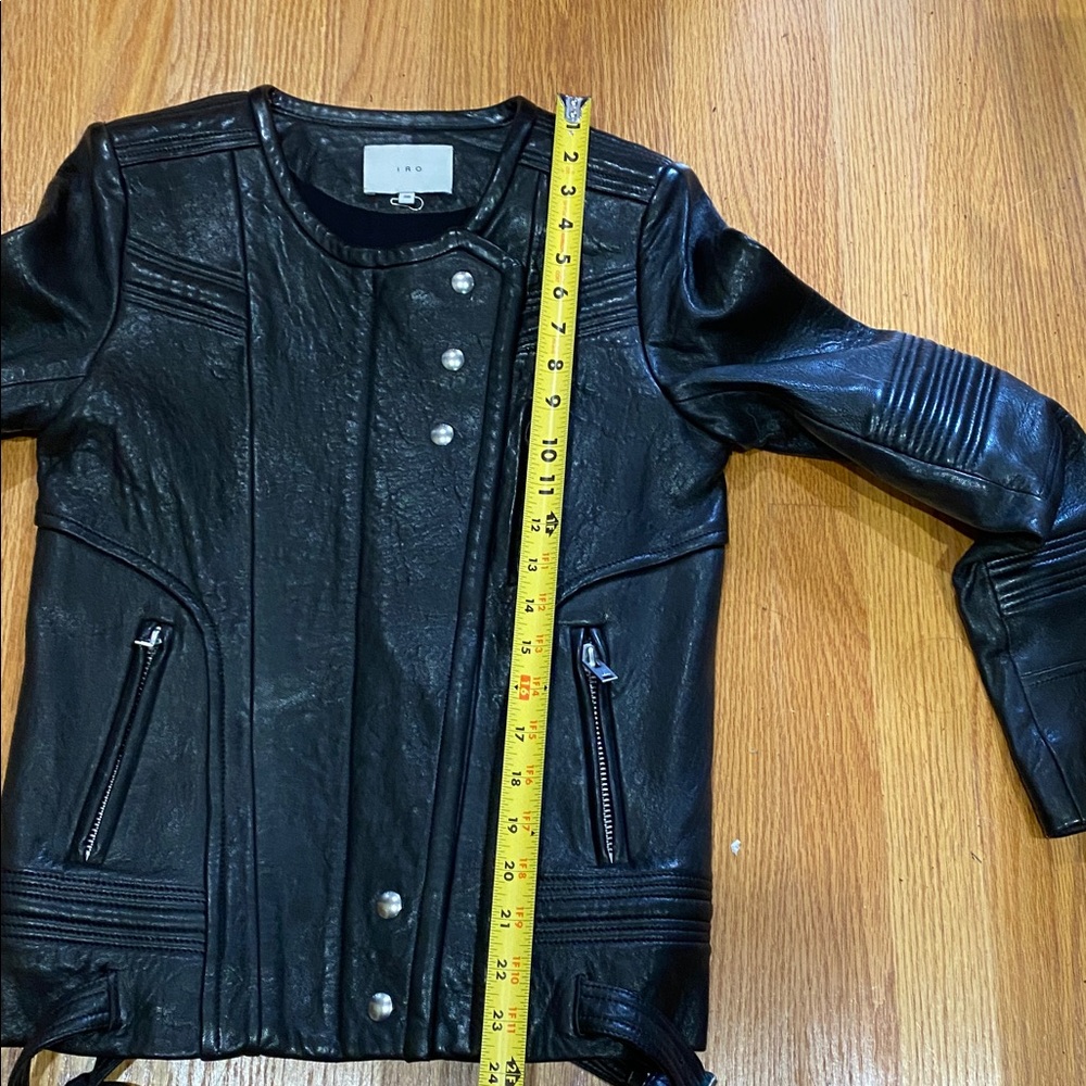 IRO Joss leather jacket extremely well made - Picture 10 of 12